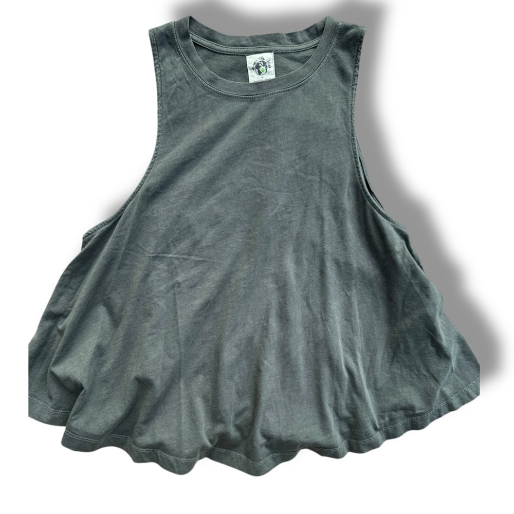 We The Free Sleeveless Gray/Green Women's Top Size S